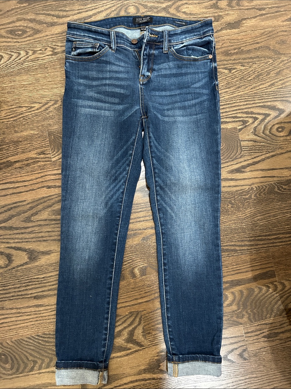 Judy Blue Medium/Dark Blue Skinny Jeans